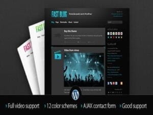 Szablon Themeforest Fast Blog WordPress Theme