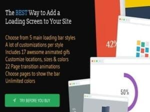 Wtyczka Addon Plugin The Loading Bar