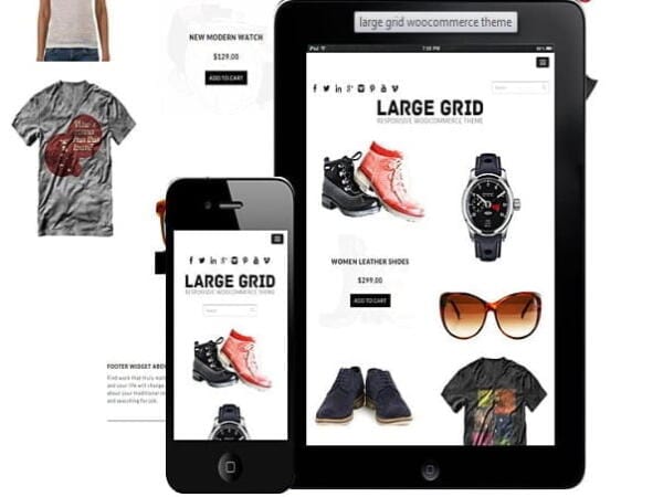 Szablon Dessign Large Grid Woocommerce Themes