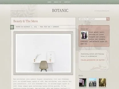 Szablon Css Igniter Botanic Wordpress Theme