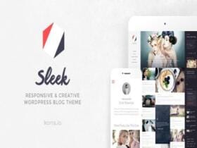 Sleek – Responsive & Creative Wordpress Blog Theme Szablon Sleek – Responsive & Creative Wordpress Blog Theme