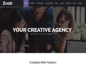 Visualmodo Zenith Wordpress Theme Szablon Visualmodo Zenith Wordpress Theme