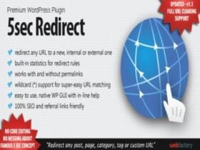 5Sec Redirect Wordpress Plugin Wtyczka Addon Plugin 5Sec Redirect WordPress Plugin