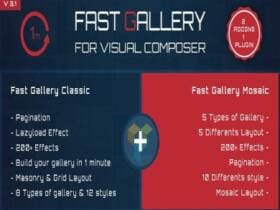Fast Gallery For Visual Composer Wordpress Plugin Wtyczka Fast Gallery For Visual Composer Wordpress Plugin