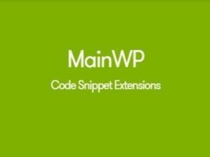 Wtyczka Mainwp Code Snippets Extension
