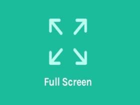 Wtyczka Oceanwp Full Screen Addon Elementor