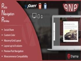 Wtyczka Post Navigation Preview WordPress Plugin