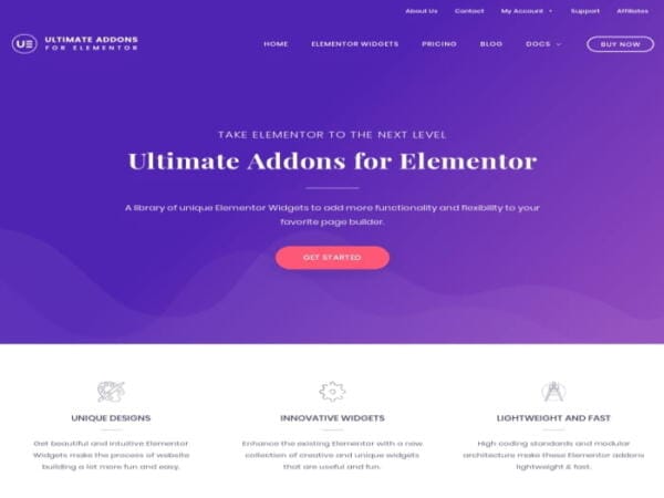 Wtyczka Ultimate Addons For Elementor By Brainstorm Force | Sklep z dodatkami premium WP Allkeystore.pl