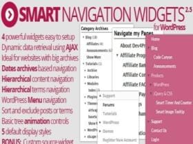 Smart Navigation Widgets Wtyczka Smart Navigation Widgets