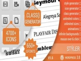Styler – Icons Fonts And Css Generator For Wp Wtyczka Styler – Icons Fonts And Css Generator For Wp