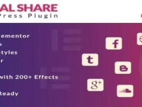 Social Share For Elementor Wordpress Plugin Wtyczka Social Share For Elementor Wordpress Plugin | Sklep z dodatkami premium WP Allkeystore.pl