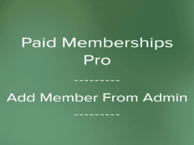 Paid Memberships Pro Add Member From Admin Wtyczka Paid Memberships Pro Add Member From Admin | Sklep z dodatkami premium WP Allkeystore.pl