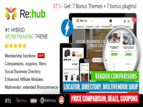 Szablon REHub Wordpress Theme | Sklep z dodatkami premium WP Allkeystore.pl