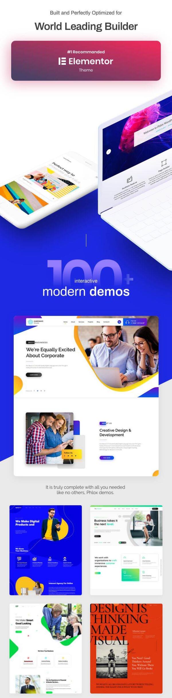 Szablon Phlox Pro Elementor MultiPurpose WP Theme | Sklep z dodatkami premium WP Allkeystore.pl