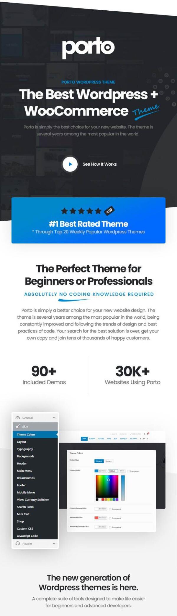 Szablon Porto WooCommerce Theme | Sklep z dodatkami premium WP Allkeystore.pl