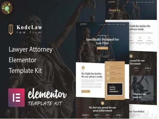 Kodelaw - Lawyer Attorney Elementor Template Kit | Sklep z dodatkami premium WP Allkeystore.pl Szablon Kodelaw - Lawyer Attorney Elementor Template Kit | Sklep z dodatkami premium WP Allkeystore.pl