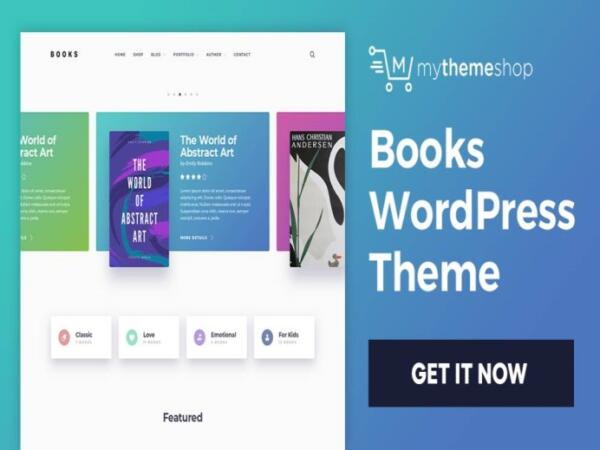 Szablon MyThemeShop Books WordPress Theme | Sklep z dodatkami premium WP Allkeystore.pl