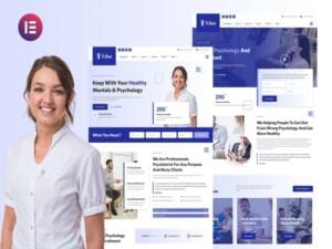 Szablon Edan Human Psychology Consultant Elementor Template Kit | WPGPLHub