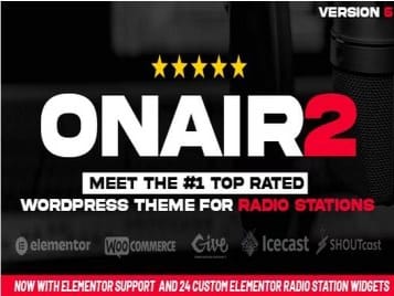 Onair2 Radio Station WordPress Theme With Non-Stop Music Player | Sklep z dodatkami premium WP Allkeystore.pl Szablon Onair2 Radio Station WordPress Theme With Non-Stop Music Player | Sklep z dodatkami premium WP Allkeystore.pl