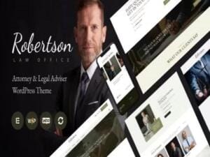 Law Office Attorney Legal Adviser WP Theme + RTL