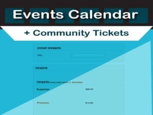 The Events Calendar Pro Community Tickets Addon