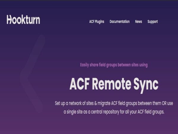 ACF Remote Sync Wordpress Plugin