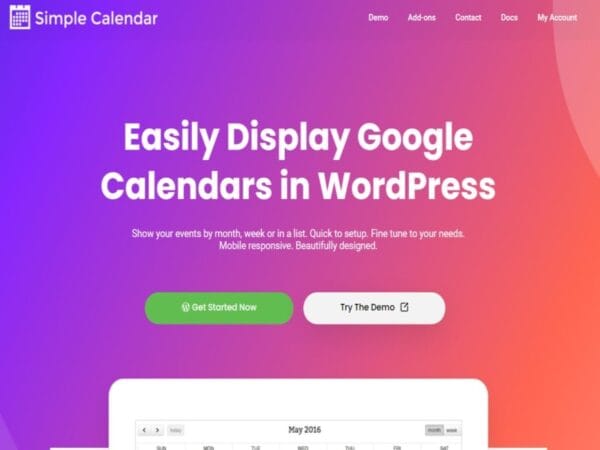 Simple Calendar Pro