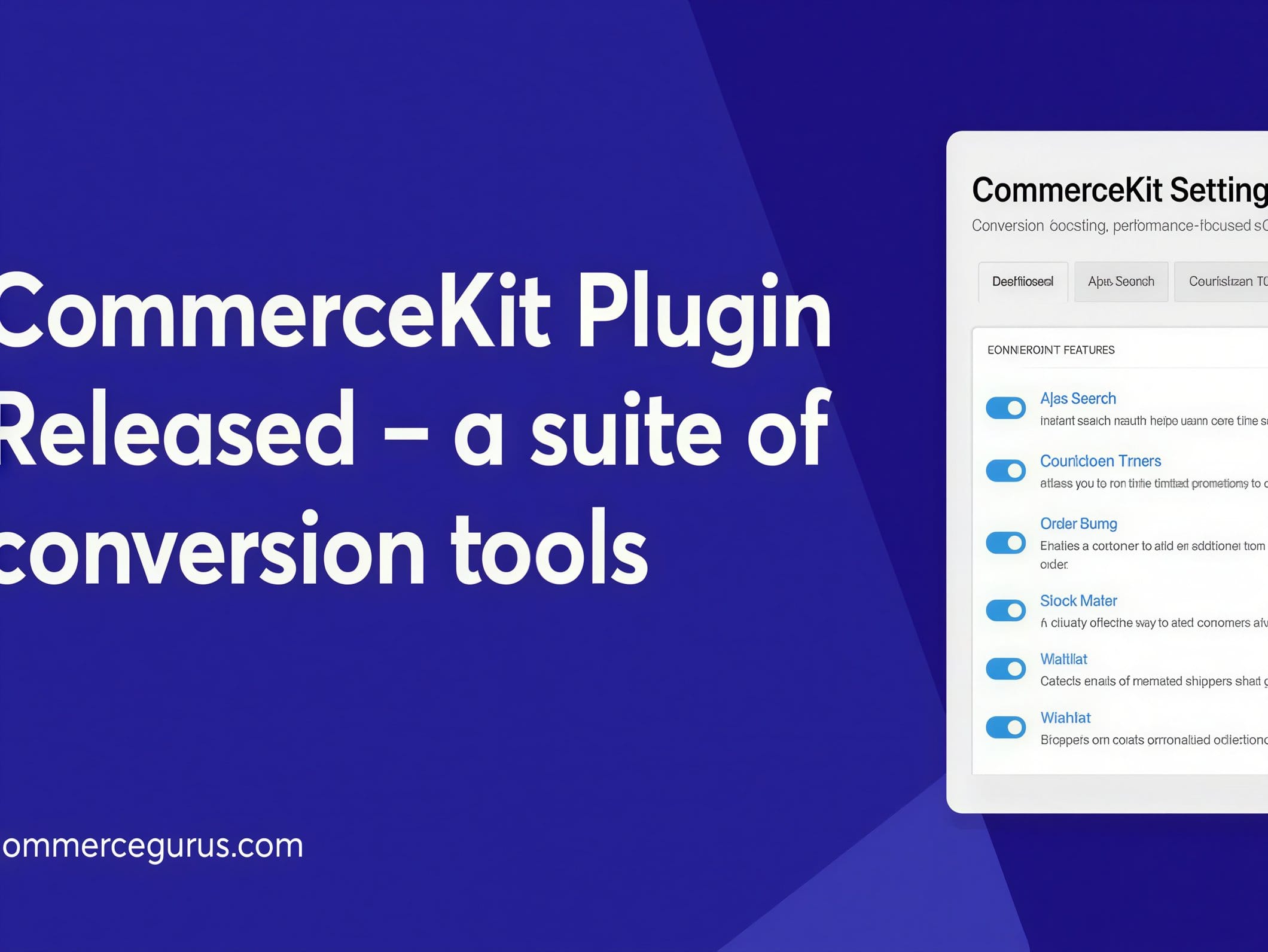 CommerceGurus CommerceKit CommerceGurus CommerceKit